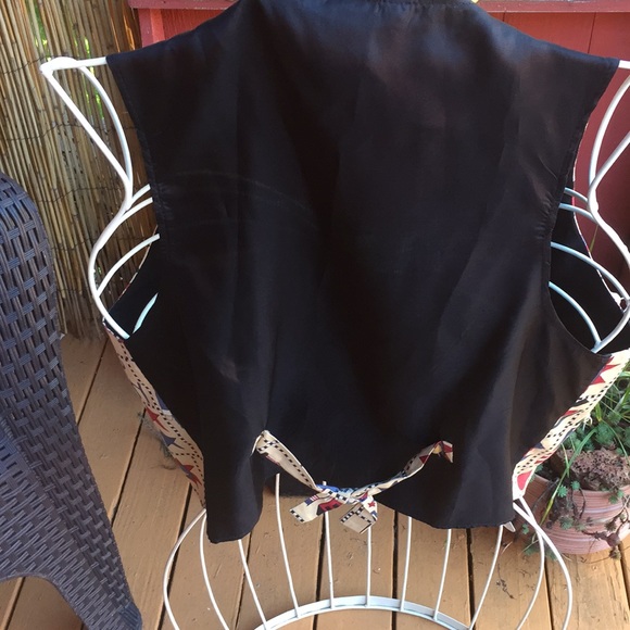 Retro Patriotic Country Vest Medium - Picture 3 of 3